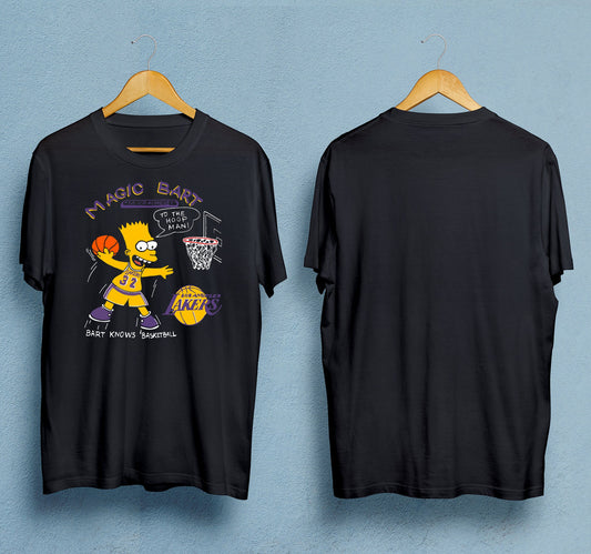 Magic Bart Basketball T-Shirt