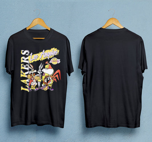Looney Cartoon Basketball T-Shirt