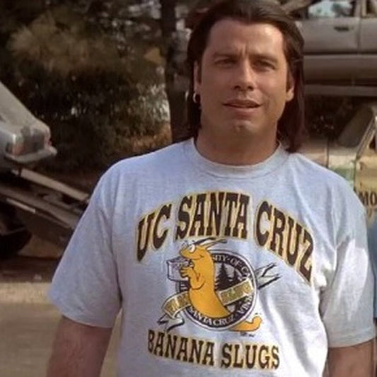 UC Santa Cruz Banana Slugs Vincent Vega Pulp Fiction T-Shirt