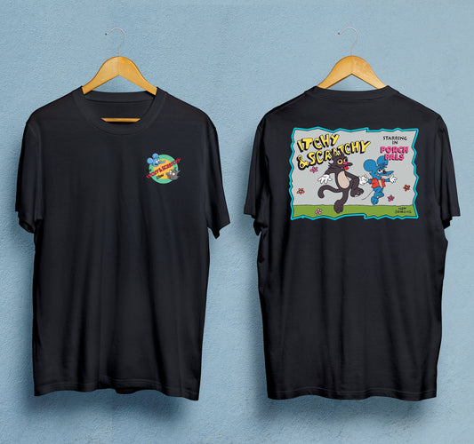 Itchy & Scratchy Porch Pals T-Shirt