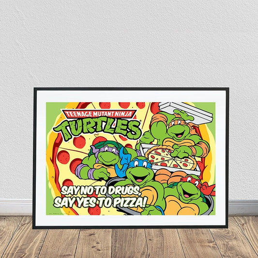 Teenage Mutant Ninja Turtles "Say No To Drugs" Poster (24" x 36")
