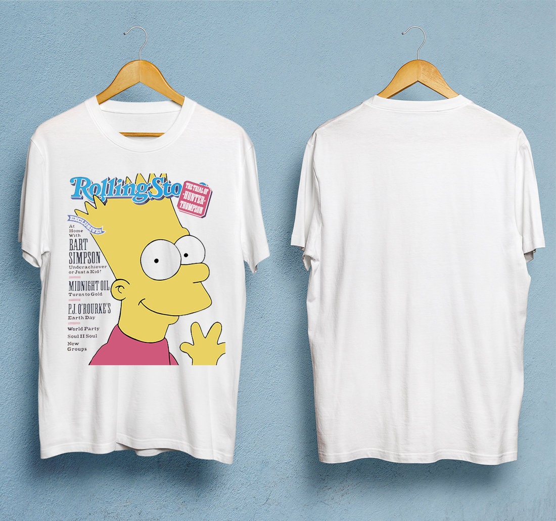 Bart Rolling Stone Magazine Cover Vintage T-Shirt