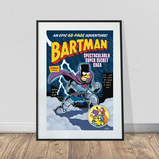 Bartman Comic Poster (24" x 36")
