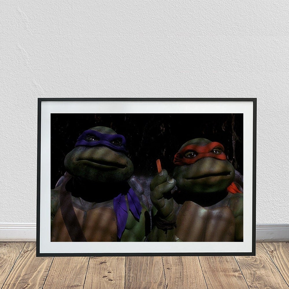 Teenage Mutant Ninja Turtles 1990 Movie Scene Poster (36" x 24")