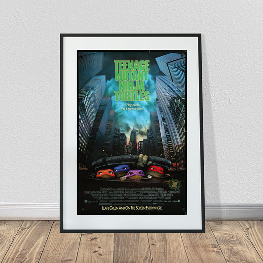 Teenage Mutant Ninja Turtles 1990 Movie Poster Cover (24" x 36")