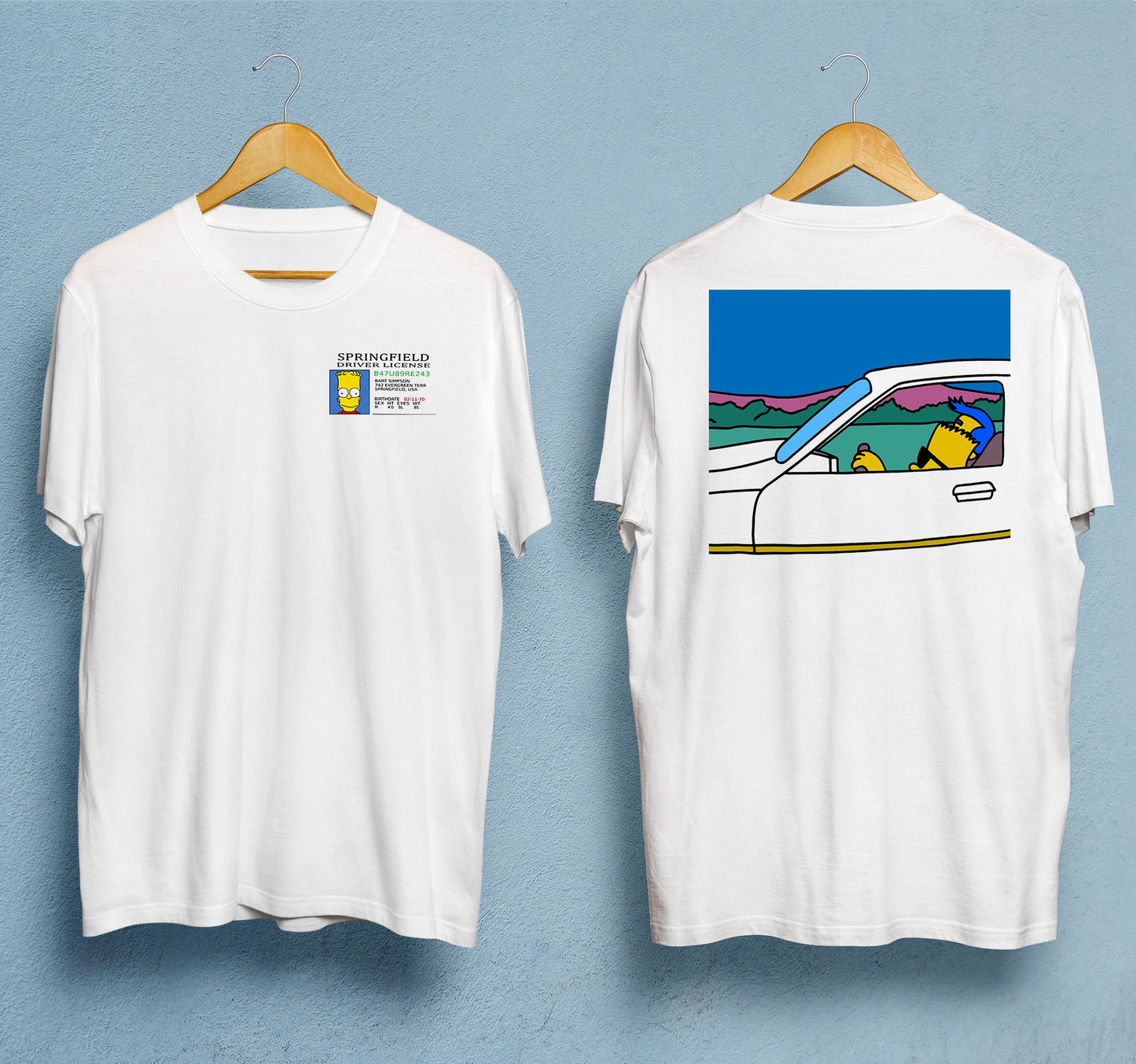 On the Road - Bart T-Shirt