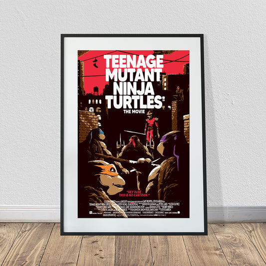 Teenage Mutant Ninja Turtles Original Animated Movie Poster (24" x 36")