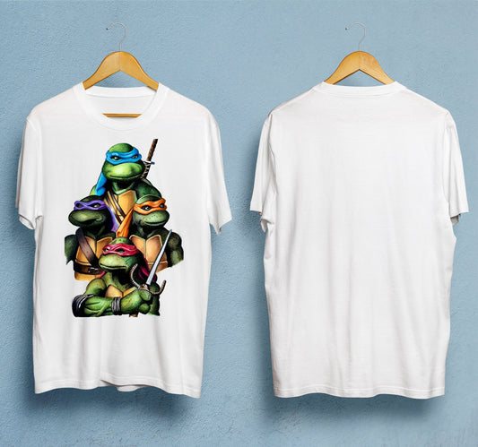 TMNT 4 Turtles Portrait T-Shirt