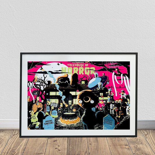 Treehouse of Horror Poster Collage (24" x 36")
