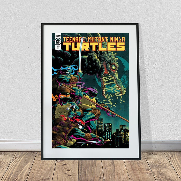 Teenage Mutant Ninja Turtles #142 Comic Cover Poster (24" x 36")