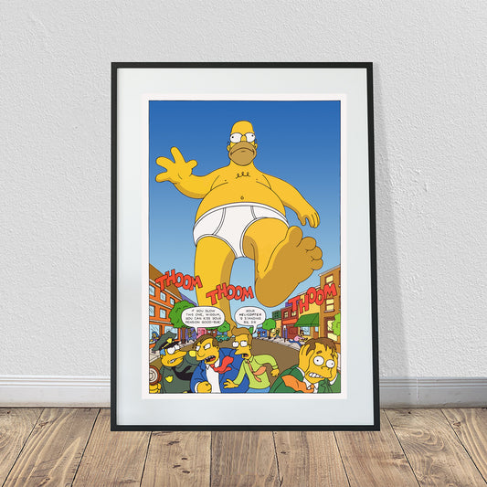 Clossal Homer Poster (24" x 36")