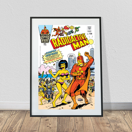 Radioactive Man #136 Comic Poster (24" x 36")