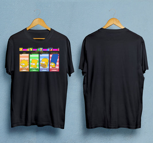 Character Select Simpsons Retro T-Shirt
