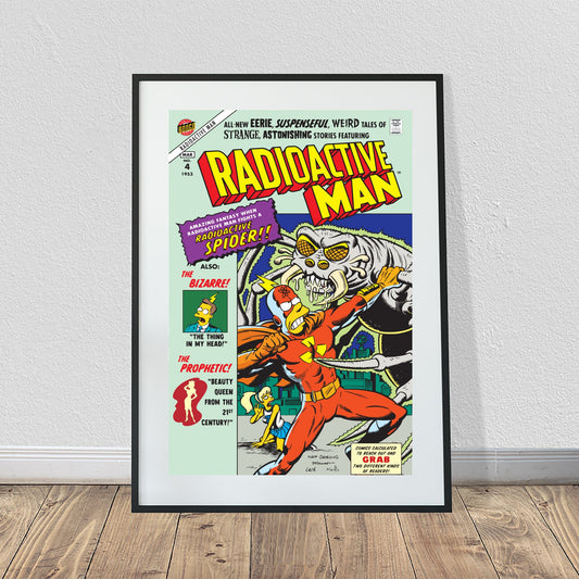 Radioactive Man #4 Comic Poster (24" x 36")