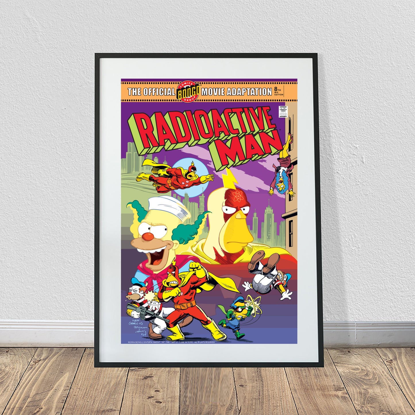 Radioactive Man #8 Comic Poster (24" x 36")