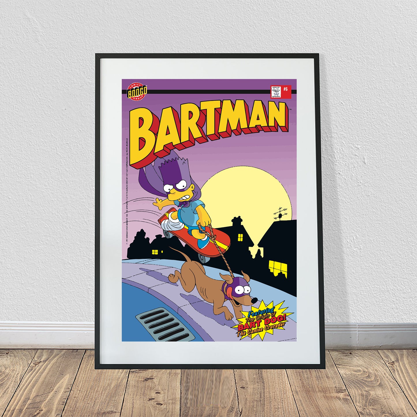 Bartman & The Canine Crusader Poster (24" x 36")