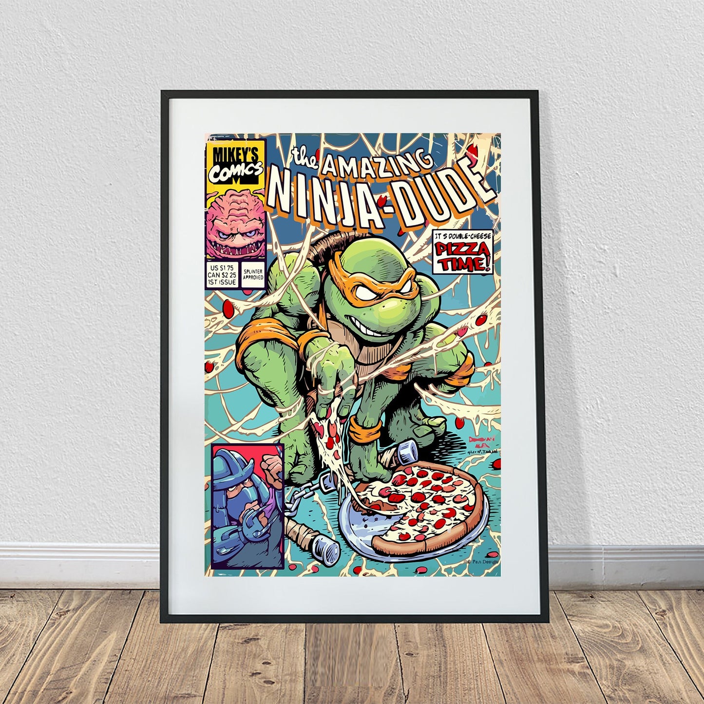 The Amazing Pizza-Dude Poster (24" x 36")