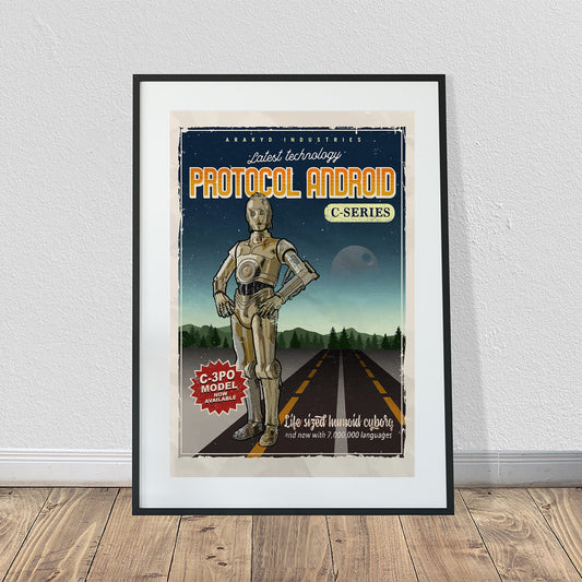 CP3 Protocol Android Poster (24" x 36")