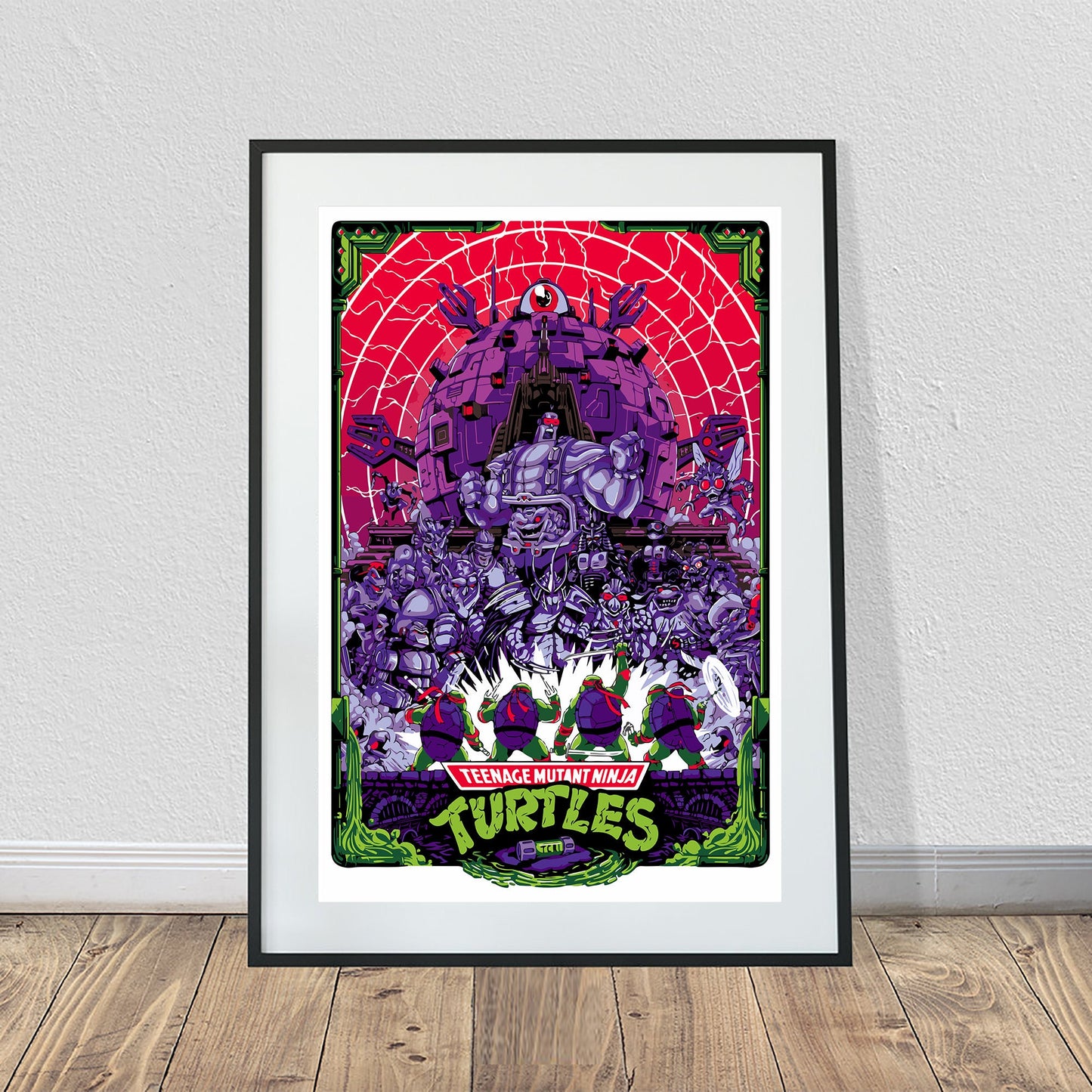 Teenage Mutant Ninja Turtles vs Everyone Poster (24" x 36")