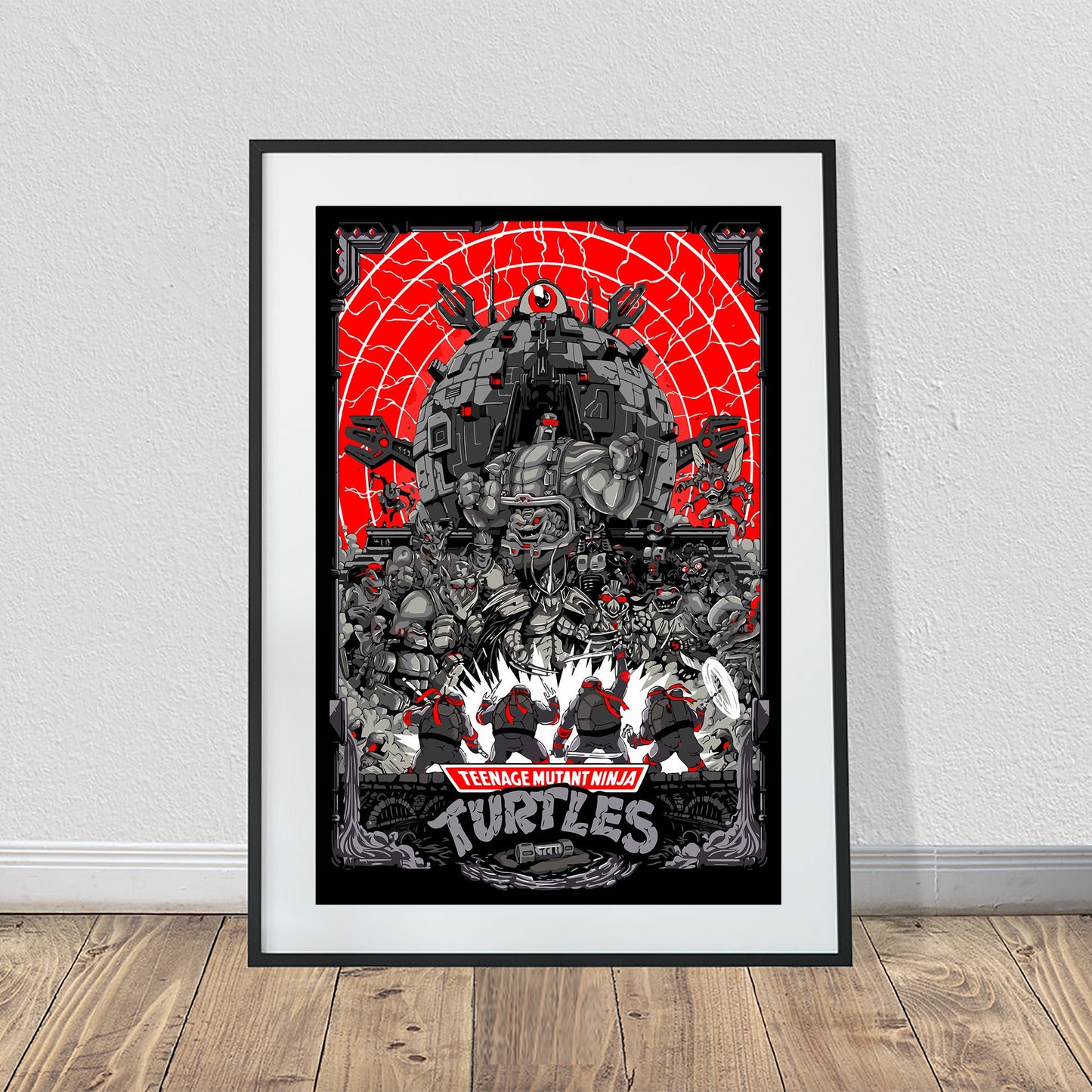 Teenage Mutant Ninja Turtles vs Everyone Poster (24" x 36")