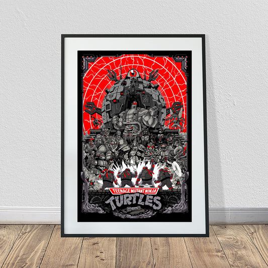 Teenage Mutant Ninja Turtles vs Everyone Poster (24" x 36")