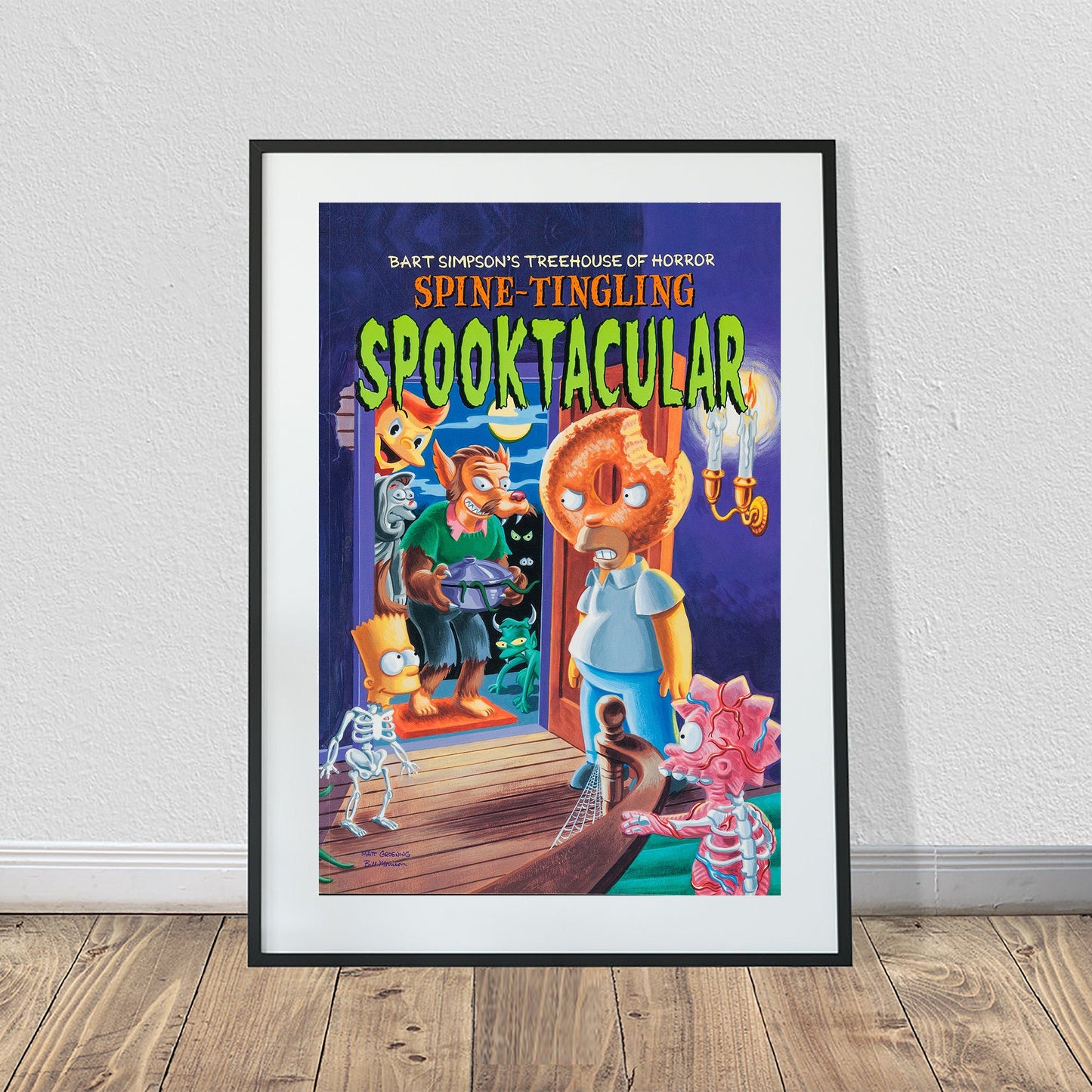 Bart Spooktacular Treehouse of Horror Poster (24" x 36")