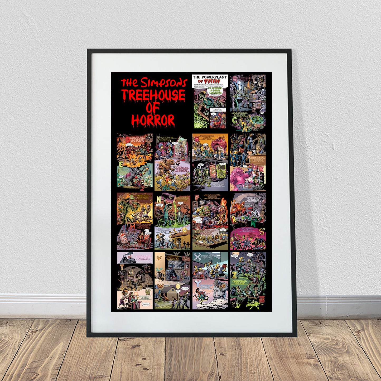 Treehouse of Horror - Powerplant of Pain Poster (24x36)