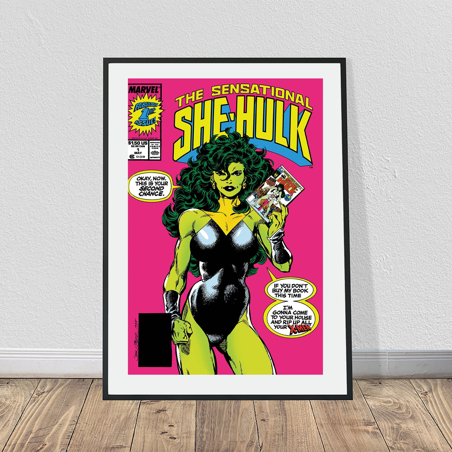 She-Hulk Comic Fabulous 1st Issue Poster (36" x 24")