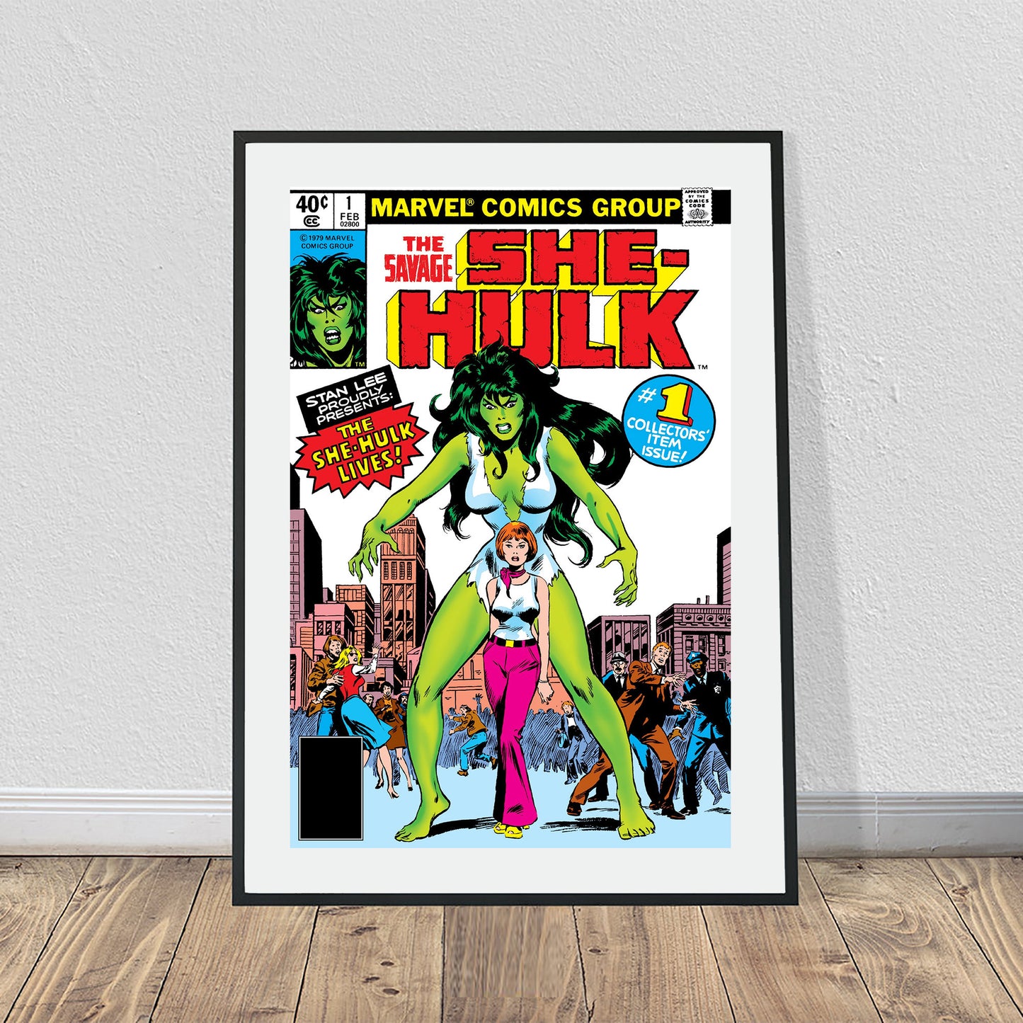 She-Hulk Comic #1 Collector Item Issue Poster (36" x 24")