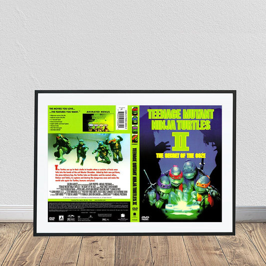 Teenage Mutant Ninja Turtles II Secret of the Ooze Vintage Movie Poster (24" x 36")