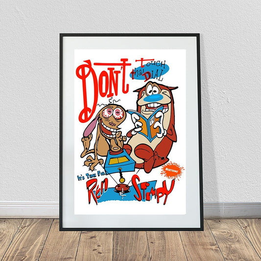 Its Time For Ren and Stimpy Poster (24" x 36")