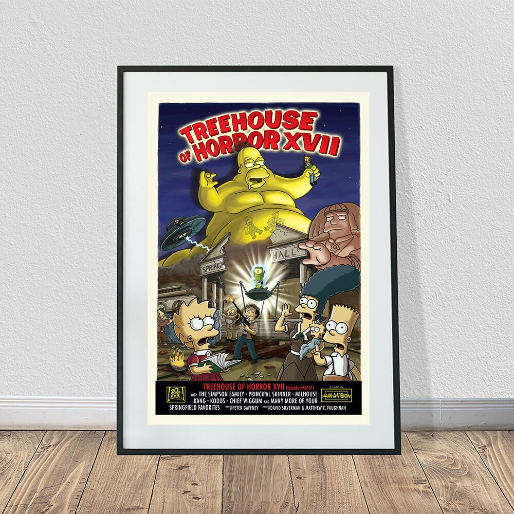 Treehouse of Horror XVII Poster (24" x 36")