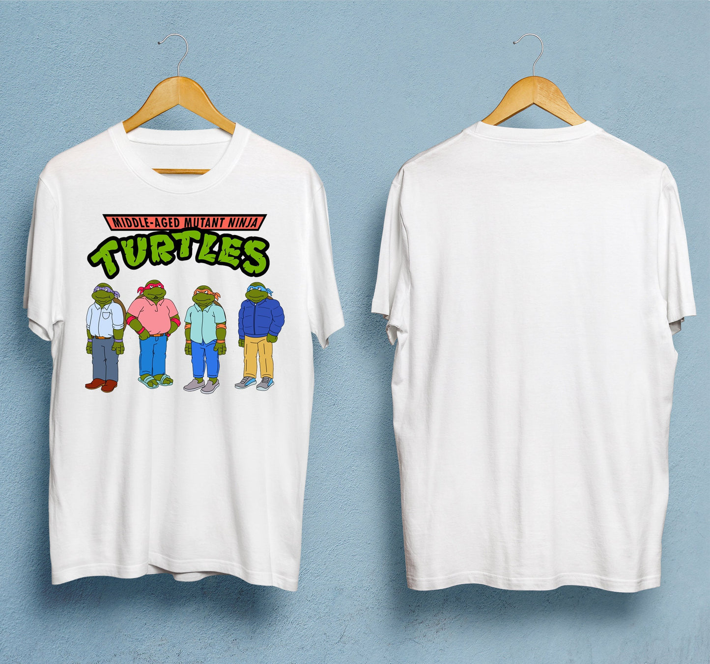 Middle-Aged Mutant Ninja Turtles T-Shirt