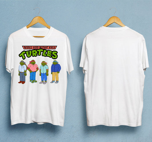 Middle-Aged Mutant Ninja Turtles T-Shirt