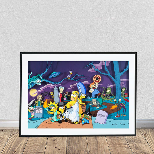 Treehouse of Horror Collage Poster (24" x 36")