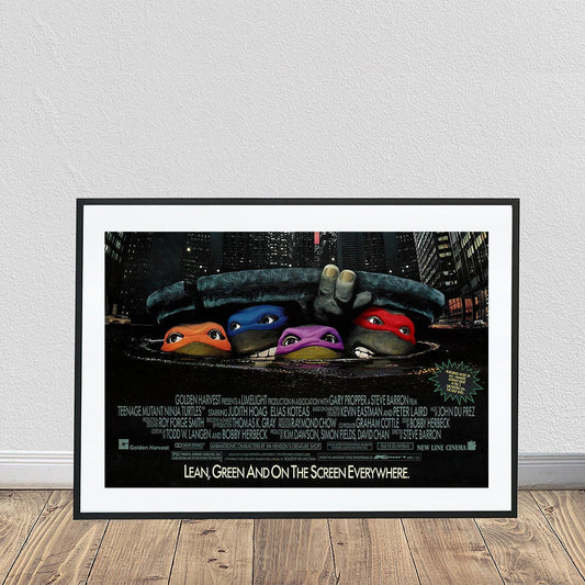 Teenage Mutant Ninja Turtles Vintage Movie Poster (24" x 36")