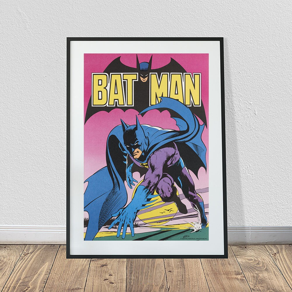 Batman 1973 Comic Vintage Poster (24" x 36")