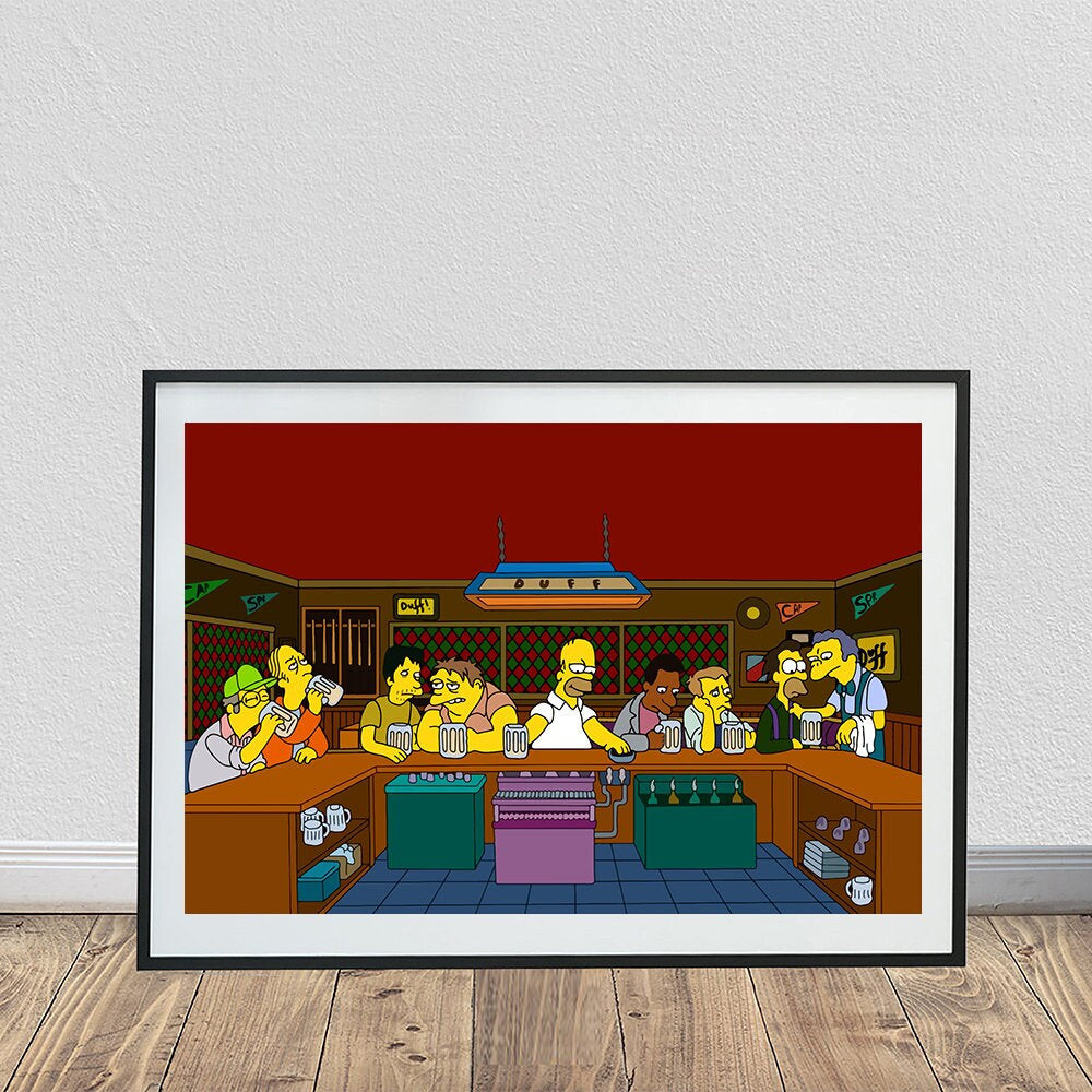 Moes Bar Poster (24" x 36")