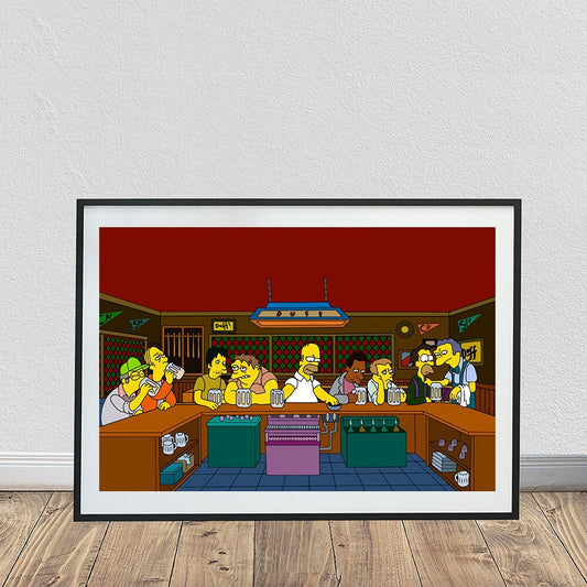 Moes Bar Poster (24" x 36")