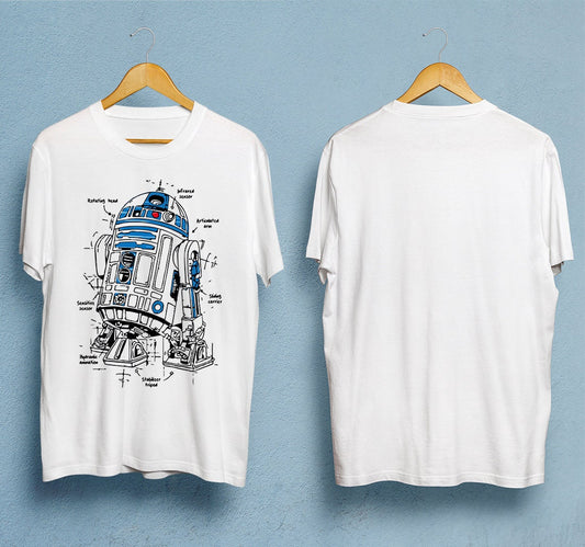 R2D2 Layout Plan T-Shirt